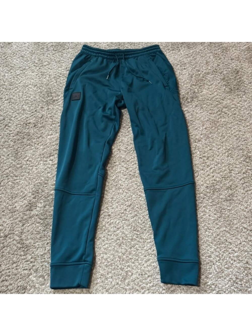 Under Armour UA Storm Activewear Pants Men's Size MD/M Teal Green Joggers